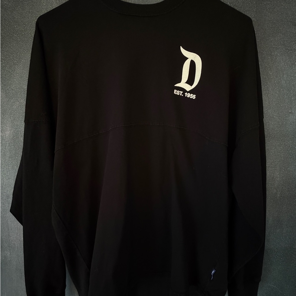 Disneyland Spirit Jersey Long Sleeve Shirt Black Size Medium Disney Parks - Picture 5 of 11